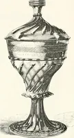 An illustration from An illustrated dictionary of words used in art and archaeology. Explaining terms frequently used in works on architecture, arms, bronzes, Christian art, colour, costume, decoration, devices, emblems, heraldry, lace, personal ornaments, pottery, painting, sculpture, &c., with their derivations (1883)