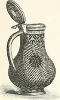 Picture 251 of 498 from An illustrated dictionary of words used in art and archaeology. Explaining terms frequently used in works on architecture, arms, bronzes, Christian art, colour, costume, decoration, devices, emblems, heraldry, lace, personal ornaments, pottery, painting, sculpture, &c., with their derivations (1883), leaf 168