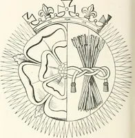 An illustration from An illustrated dictionary of words used in art and archaeology. Explaining terms frequently used in works on architecture, arms, bronzes, Christian art, colour, costume, decoration, devices, emblems, heraldry, lace, personal ornaments, pottery, painting, sculpture, &c., with their derivations (1883)