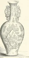An illustration from An illustrated dictionary of words used in art and archaeology. Explaining terms frequently used in works on architecture, arms, bronzes, Christian art, colour, costume, decoration, devices, emblems, heraldry, lace, personal ornaments, pottery, painting, sculpture, &c., with their derivations (1883)