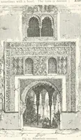 An illustration from An illustrated dictionary of words used in art and archaeology. Explaining terms frequently used in works on architecture, arms, bronzes, Christian art, colour, costume, decoration, devices, emblems, heraldry, lace, personal ornaments, pottery, painting, sculpture, &c., with their derivations (1883)