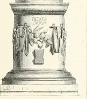 Picture 17 of 498 from An illustrated dictionary of words used in art and archaeology. Explaining terms frequently used in works on architecture, arms, bronzes, Christian art, colour, costume, decoration, devices, emblems, heraldry, lace, personal ornaments, pottery, painting, sculpture, &c., with their derivations (1883), leaf 22