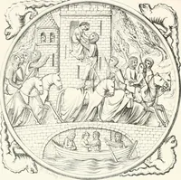An illustration from An illustrated dictionary of words used in art and archaeology. Explaining terms frequently used in works on architecture, arms, bronzes, Christian art, colour, costume, decoration, devices, emblems, heraldry, lace, personal ornaments, pottery, painting, sculpture, &c., with their derivations (1883)