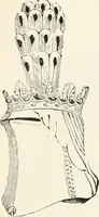 An illustration from An illustrated dictionary of words used in art and archaeology. Explaining terms frequently used in works on architecture, arms, bronzes, Christian art, colour, costume, decoration, devices, emblems, heraldry, lace, personal ornaments, pottery, painting, sculpture, &c., with their derivations (1883)