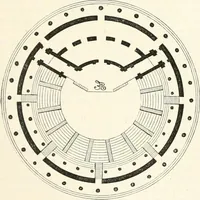 An illustration from An illustrated dictionary of words used in art and archaeology. Explaining terms frequently used in works on architecture, arms, bronzes, Christian art, colour, costume, decoration, devices, emblems, heraldry, lace, personal ornaments, pottery, painting, sculpture, &c., with their derivations (1883)