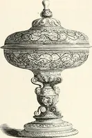 An illustration from An illustrated dictionary of words used in art and archaeology. Explaining terms frequently used in works on architecture, arms, bronzes, Christian art, colour, costume, decoration, devices, emblems, heraldry, lace, personal ornaments, pottery, painting, sculpture, &c., with their derivations (1883)