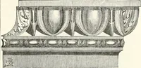 An illustration from An illustrated dictionary of words used in art and archaeology. Explaining terms frequently used in works on architecture, arms, bronzes, Christian art, colour, costume, decoration, devices, emblems, heraldry, lace, personal ornaments, pottery, painting, sculpture, &c., with their derivations (1883)
