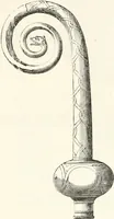 An illustration from An illustrated dictionary of words used in art and archaeology. Explaining terms frequently used in works on architecture, arms, bronzes, Christian art, colour, costume, decoration, devices, emblems, heraldry, lace, personal ornaments, pottery, painting, sculpture, &c., with their derivations (1883)