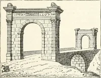 An illustration from An illustrated dictionary of words used in art and archaeology. Explaining terms frequently used in works on architecture, arms, bronzes, Christian art, colour, costume, decoration, devices, emblems, heraldry, lace, personal ornaments, pottery, painting, sculpture, &c., with their derivations (1883)