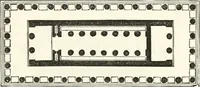An illustration from An illustrated dictionary of words used in art and archaeology. Explaining terms frequently used in works on architecture, arms, bronzes, Christian art, colour, costume, decoration, devices, emblems, heraldry, lace, personal ornaments, pottery, painting, sculpture, &c., with their derivations (1883)