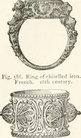 Picture 418 of 498 from An illustrated dictionary of words used in art and archaeology. Explaining terms frequently used in works on architecture, arms, bronzes, Christian art, colour, costume, decoration, devices, emblems, heraldry, lace, personal ornaments, pottery, painting, sculpture, &c., with their derivations (1883), leaf 291