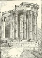 An illustration from An illustrated dictionary of words used in art and archaeology. Explaining terms frequently used in works on architecture, arms, bronzes, Christian art, colour, costume, decoration, devices, emblems, heraldry, lace, personal ornaments, pottery, painting, sculpture, &c., with their derivations (1883)