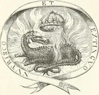 An illustration from An illustrated dictionary of words used in art and archaeology. Explaining terms frequently used in works on architecture, arms, bronzes, Christian art, colour, costume, decoration, devices, emblems, heraldry, lace, personal ornaments, pottery, painting, sculpture, &c., with their derivations (1883)
