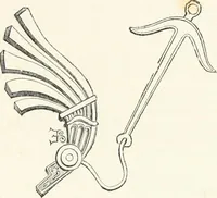 An illustration from An illustrated dictionary of words used in art and archaeology. Explaining terms frequently used in works on architecture, arms, bronzes, Christian art, colour, costume, decoration, devices, emblems, heraldry, lace, personal ornaments, pottery, painting, sculpture, &c., with their derivations (1883)