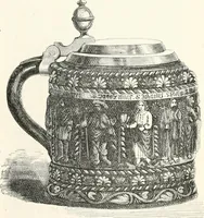 An illustration from An illustrated dictionary of words used in art and archaeology. Explaining terms frequently used in works on architecture, arms, bronzes, Christian art, colour, costume, decoration, devices, emblems, heraldry, lace, personal ornaments, pottery, painting, sculpture, &c., with their derivations (1883)