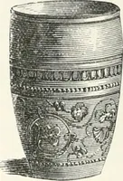 An illustration from An illustrated dictionary of words used in art and archaeology. Explaining terms frequently used in works on architecture, arms, bronzes, Christian art, colour, costume, decoration, devices, emblems, heraldry, lace, personal ornaments, pottery, painting, sculpture, &c., with their derivations (1883)
