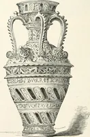 An illustration from An illustrated dictionary of words used in art and archaeology. Explaining terms frequently used in works on architecture, arms, bronzes, Christian art, colour, costume, decoration, devices, emblems, heraldry, lace, personal ornaments, pottery, painting, sculpture, &c., with their derivations (1883)