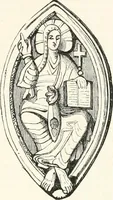 An illustration from An illustrated dictionary of words used in art and archaeology. Explaining terms frequently used in works on architecture, arms, bronzes, Christian art, colour, costume, decoration, devices, emblems, heraldry, lace, personal ornaments, pottery, painting, sculpture, &c., with their derivations (1883)