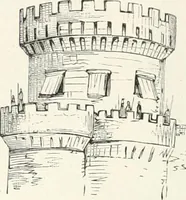 An illustration from An illustrated dictionary of words used in art and archaeology. Explaining terms frequently used in works on architecture, arms, bronzes, Christian art, colour, costume, decoration, devices, emblems, heraldry, lace, personal ornaments, pottery, painting, sculpture, &c., with their derivations (1883)