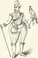 An illustration from An illustrated dictionary of words used in art and archaeology. Explaining terms frequently used in works on architecture, arms, bronzes, Christian art, colour, costume, decoration, devices, emblems, heraldry, lace, personal ornaments, pottery, painting, sculpture, &c., with their derivations (1883)