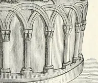 An illustration from An illustrated dictionary of words used in art and archaeology. Explaining terms frequently used in works on architecture, arms, bronzes, Christian art, colour, costume, decoration, devices, emblems, heraldry, lace, personal ornaments, pottery, painting, sculpture, &c., with their derivations (1883)