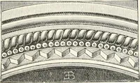 An illustration from An illustrated dictionary of words used in art and archaeology. Explaining terms frequently used in works on architecture, arms, bronzes, Christian art, colour, costume, decoration, devices, emblems, heraldry, lace, personal ornaments, pottery, painting, sculpture, &c., with their derivations (1883)