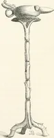 An illustration from An illustrated dictionary of words used in art and archaeology. Explaining terms frequently used in works on architecture, arms, bronzes, Christian art, colour, costume, decoration, devices, emblems, heraldry, lace, personal ornaments, pottery, painting, sculpture, &c., with their derivations (1883)