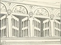 An illustration from An illustrated dictionary of words used in art and archaeology. Explaining terms frequently used in works on architecture, arms, bronzes, Christian art, colour, costume, decoration, devices, emblems, heraldry, lace, personal ornaments, pottery, painting, sculpture, &c., with their derivations (1883)