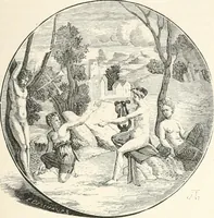 An illustration from An illustrated dictionary of words used in art and archaeology. Explaining terms frequently used in works on architecture, arms, bronzes, Christian art, colour, costume, decoration, devices, emblems, heraldry, lace, personal ornaments, pottery, painting, sculpture, &c., with their derivations (1883)