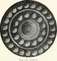Picture 121 of 498 from An illustrated dictionary of words used in art and archaeology. Explaining terms frequently used in works on architecture, arms, bronzes, Christian art, colour, costume, decoration, devices, emblems, heraldry, lace, personal ornaments, pottery, painting, sculpture, &c., with their derivations (1883), leaf 88