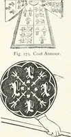 Picture 126 of 498 from An illustrated dictionary of words used in art and archaeology. Explaining terms frequently used in works on architecture, arms, bronzes, Christian art, colour, costume, decoration, devices, emblems, heraldry, lace, personal ornaments, pottery, painting, sculpture, &c., with their derivations (1883), leaf 91