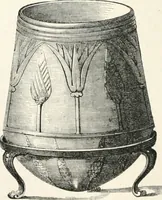 An illustration from An illustrated dictionary of words used in art and archaeology. Explaining terms frequently used in works on architecture, arms, bronzes, Christian art, colour, costume, decoration, devices, emblems, heraldry, lace, personal ornaments, pottery, painting, sculpture, &c., with their derivations (1883)