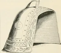 An illustration from An illustrated dictionary of words used in art and archaeology. Explaining terms frequently used in works on architecture, arms, bronzes, Christian art, colour, costume, decoration, devices, emblems, heraldry, lace, personal ornaments, pottery, painting, sculpture, &c, with their derivations (1883)