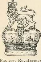 An illustration from An illustrated dictionary of words used in art and archaeology. Explaining terms frequently used in works on architecture, arms, bronzes, Christian art, colour, costume, decoration, devices, emblems, heraldry, lace, personal ornaments, pottery, painting, sculpture, &c, with their derivations (1883)