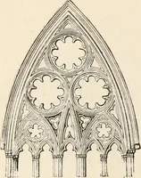 An illustration from An illustrated dictionary of words used in art and archaeology. Explaining terms frequently used in works on architecture, arms, bronzes, Christian art, colour, costume, decoration, devices, emblems, heraldry, lace, personal ornaments, pottery, painting, sculpture, &c, with their derivations (1883)