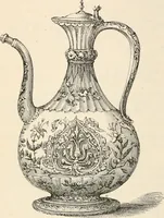 An illustration from An illustrated dictionary of words used in art and archaeology. Explaining terms frequently used in works on architecture, arms, bronzes, Christian art, colour, costume, decoration, devices, emblems, heraldry, lace, personal ornaments, pottery, painting, sculpture, &c, with their derivations (1883)
