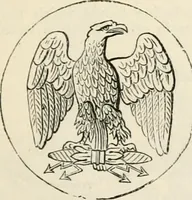 An illustration from An illustrated dictionary of words used in art and archaeology. Explaining terms frequently used in works on architecture, arms, bronzes, Christian art, colour, costume, decoration, devices, emblems, heraldry, lace, personal ornaments, pottery, painting, sculpture, &c, with their derivations (1883)