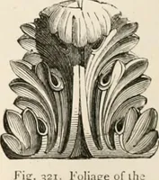 Picture 228 of 503 from An illustrated dictionary of words used in art and archaeology. Explaining terms frequently used in works on architecture, arms, bronzes, Christian art, colour, costume, decoration, devices, emblems, heraldry, lace, personal ornaments, pottery, painting, sculpture, &c, with their derivations (1883), leaf 159