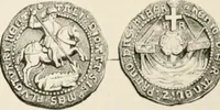 An illustration from An illustrated dictionary of words used in art and archaeology. Explaining terms frequently used in works on architecture, arms, bronzes, Christian art, colour, costume, decoration, devices, emblems, heraldry, lace, personal ornaments, pottery, painting, sculpture, &c, with their derivations (1883)