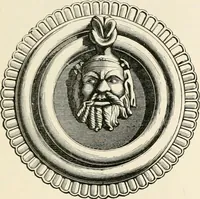 An illustration from An illustrated dictionary of words used in art and archaeology. Explaining terms frequently used in works on architecture, arms, bronzes, Christian art, colour, costume, decoration, devices, emblems, heraldry, lace, personal ornaments, pottery, painting, sculpture, &c, with their derivations (1883)