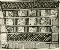 Picture 303 of 503 from An illustrated dictionary of words used in art and archaeology. Explaining terms frequently used in works on architecture, arms, bronzes, Christian art, colour, costume, decoration, devices, emblems, heraldry, lace, personal ornaments, pottery, painting, sculpture, &c, with their derivations (1883), leaf 214