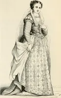 An illustration from An illustrated dictionary of words used in art and archaeology. Explaining terms frequently used in works on architecture, arms, bronzes, Christian art, colour, costume, decoration, devices, emblems, heraldry, lace, personal ornaments, pottery, painting, sculpture, &c, with their derivations (1883)