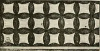 An illustration from An illustrated dictionary of words used in art and archaeology. Explaining terms frequently used in works on architecture, arms, bronzes, Christian art, colour, costume, decoration, devices, emblems, heraldry, lace, personal ornaments, pottery, painting, sculpture, &c, with their derivations (1883)