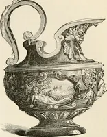 An illustration from An illustrated dictionary of words used in art and archaeology. Explaining terms frequently used in works on architecture, arms, bronzes, Christian art, colour, costume, decoration, devices, emblems, heraldry, lace, personal ornaments, pottery, painting, sculpture, &c, with their derivations (1883)
