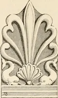 An illustration from An illustrated dictionary of words used in art and archaeology. Explaining terms frequently used in works on architecture, arms, bronzes, Christian art, colour, costume, decoration, devices, emblems, heraldry, lace, personal ornaments, pottery, painting, sculpture, &c, with their derivations (1883)