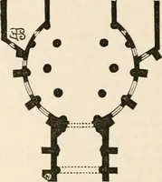 Picture 397 of 503 from An illustrated dictionary of words used in art and archaeology. Explaining terms frequently used in works on architecture, arms, bronzes, Christian art, colour, costume, decoration, devices, emblems, heraldry, lace, personal ornaments, pottery, painting, sculpture, &c, with their derivations (1883), leaf 279