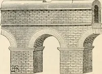 An illustration from An illustrated dictionary of words used in art and archaeology. Explaining terms frequently used in works on architecture, arms, bronzes, Christian art, colour, costume, decoration, devices, emblems, heraldry, lace, personal ornaments, pottery, painting, sculpture, &c, with their derivations (1883)