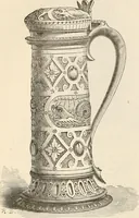 An illustration from An illustrated dictionary of words used in art and archaeology. Explaining terms frequently used in works on architecture, arms, bronzes, Christian art, colour, costume, decoration, devices, emblems, heraldry, lace, personal ornaments, pottery, painting, sculpture, &c, with their derivations (1883)