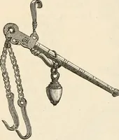 An illustration from An illustrated dictionary of words used in art and archaeology. Explaining terms frequently used in works on architecture, arms, bronzes, Christian art, colour, costume, decoration, devices, emblems, heraldry, lace, personal ornaments, pottery, painting, sculpture, &c, with their derivations (1883)