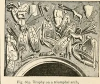 Picture 475 of 503 from An illustrated dictionary of words used in art and archaeology. Explaining terms frequently used in works on architecture, arms, bronzes, Christian art, colour, costume, decoration, devices, emblems, heraldry, lace, personal ornaments, pottery, painting, sculpture, &c, with their derivations (1883), leaf 343